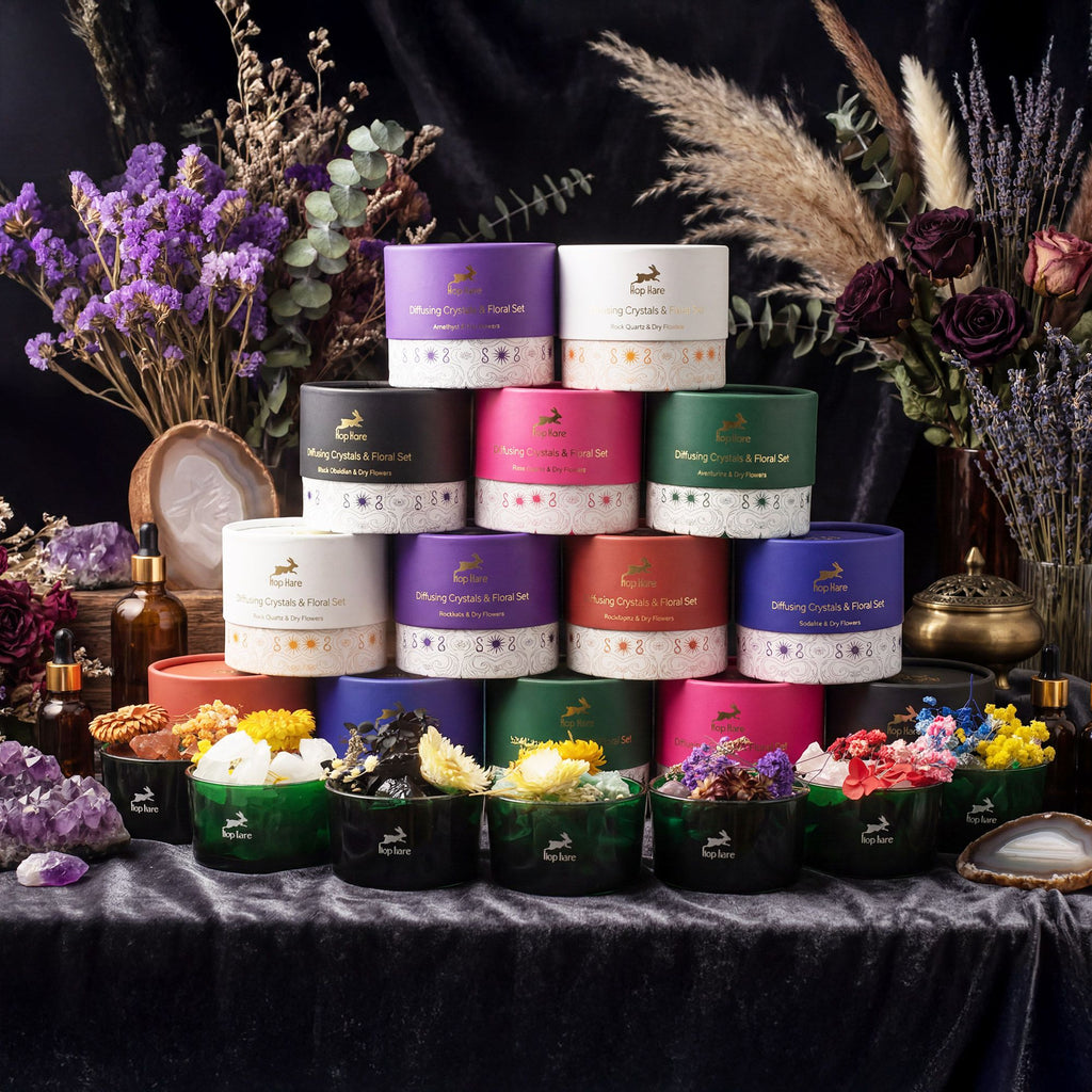 Hop Hare Diffusing Crystals & Floral Set - The Magician