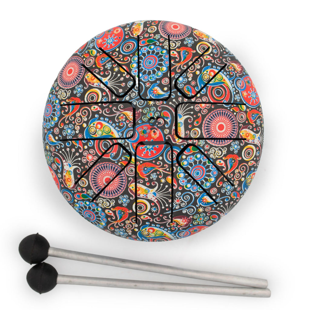 Small Hapi Drum Om Mandela- 13x9cm