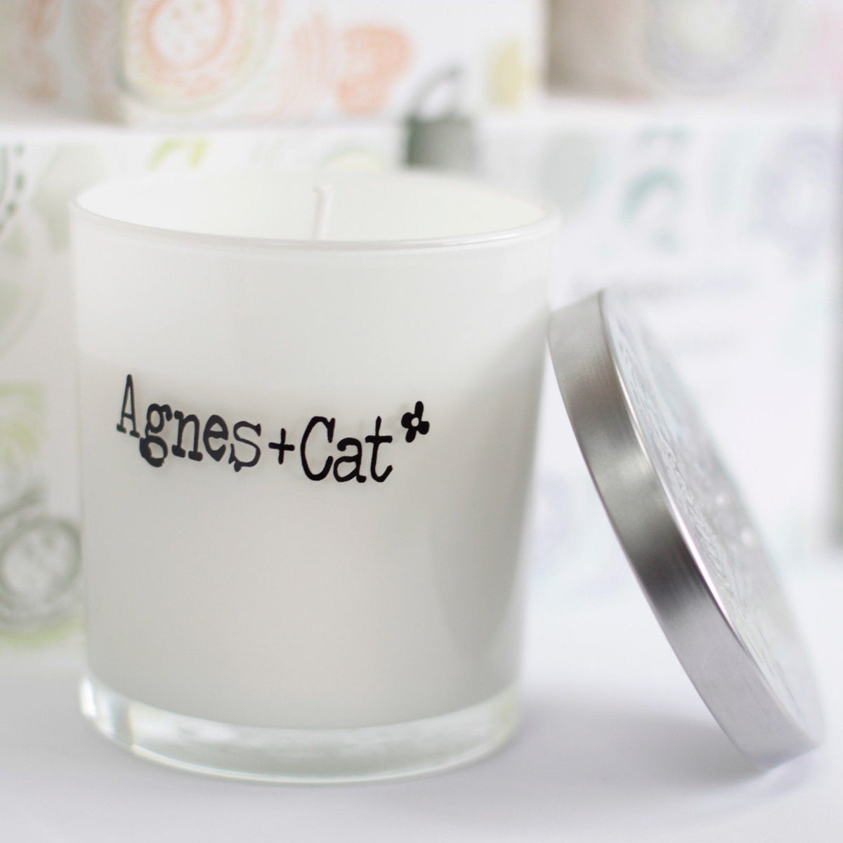 Agnes + Cat Votive Candle - Vintage Gardenia